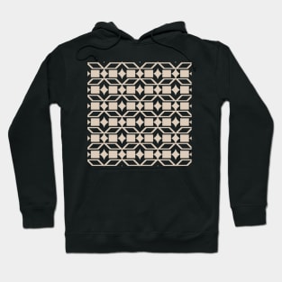 Abstract graphic white modern Hoodie